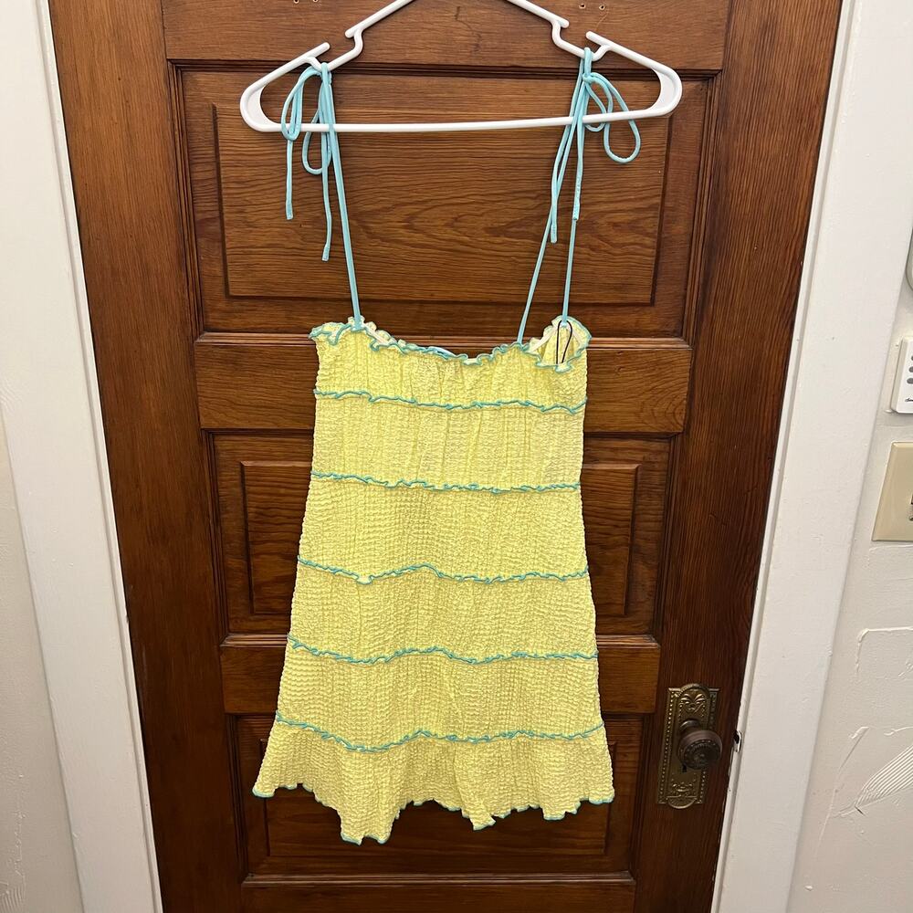 Majorelle Mathilda mini dress in Lemon Yellow NWT's sz XS Women's $188 - Picture 9 of 11